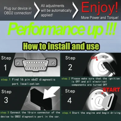 OBD2 OBDII Performance Chip Tuning Module Excellent Performance for FORD RANGER - immagine 6