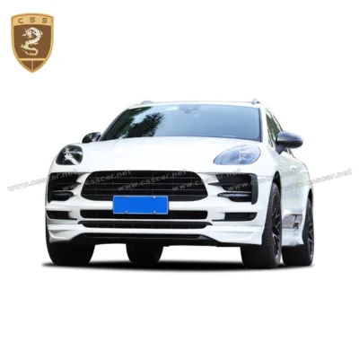 Newest 2020 TKT Style Forged Carbon Fiber Body Kits for Porsche MACAN Front Diffuser Rear Lip Roof Spoiler Tail Wing Accessories - immagine 2