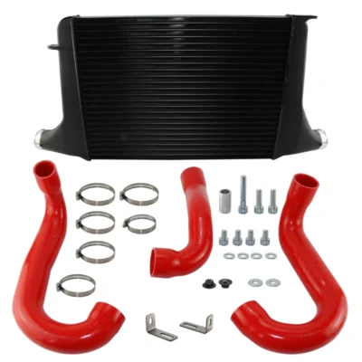 Competition Intercooler Kit For Opel Corsa D GSI / OPC 1.6 Turbo 2007-2014 Black/Blue/Red - Image 6