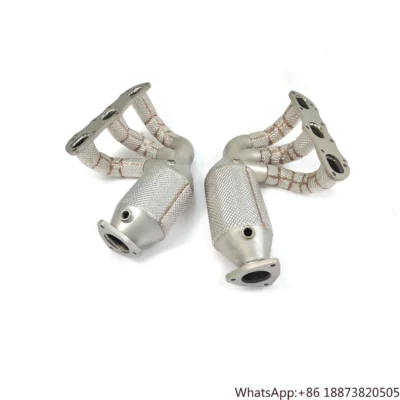 Ss304 Sport Cat Manifolds for Porsche 911 991 991.1 3.4L 3.8L/997 997.1 997.2 3.6L 3.8L Headers Exhaust Car Accessories