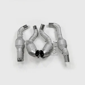 High Performance Exhaust Pipe for Mercedes-Benz AMG GT GTC GTS GTR 4.0T Sport Catalytic Converter Downpipe No Engine Fault Light