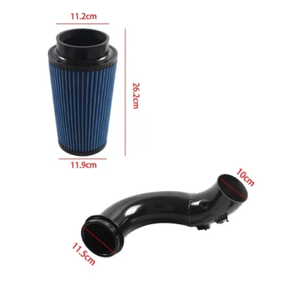 Car Air Intake System Turbo Cold Air Intaile Pipe Kit with Air Filter for Ram 2500 3500 6.7L 07-12 - Image 2