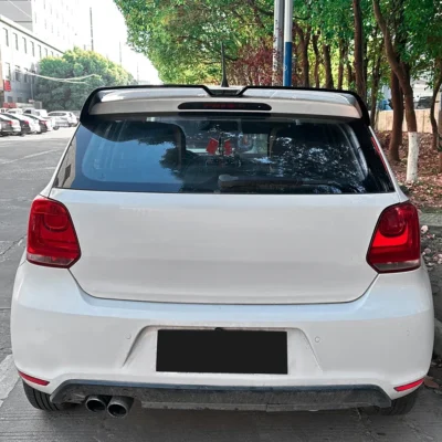 For Volkswagen Polo MK5 6R 6C Oettinger 2009-2017 Car Spoiler Wing Rear Trunk Wing Diffuser Tail Fin Accessories Body Kit Tuning - immagine 3