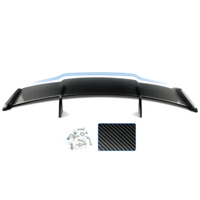 GT Spoiler Wing Rear Diffuser Carbon Fiber Look For BMW M3 G80 M4 G82 2020-2022 Rear Roof Trunk Spoiler Wing Body Kit Magickit - immagine 3