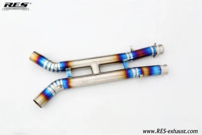 High Performance Custom Car Exhaust For Mercedes-Benz SLS AMG C197 6.2 M159 Performance Titanium Pipe System For SLS AMG 6.2L - immagine 4