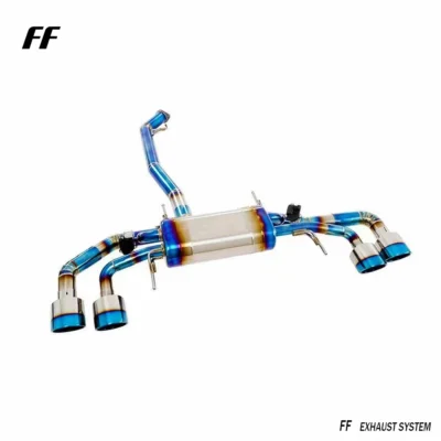 High Performance Car Titanium Valvetronic Exhaust Catback for Nissan GTR R35 3.8T - immagine 2