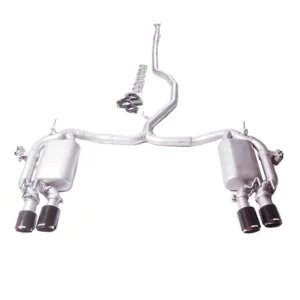 GFC catback exhaust muffler for Honda Accord,Car electric valve exhaust system is made of 304 stainless steel.