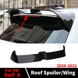 Roof Rear Spoiler Wing Trunk Boot Lip Deflector For VW Golf 8 2020-2022 MK8 All Edition Life R Line GTI GTD GTE Diffuser Tuning