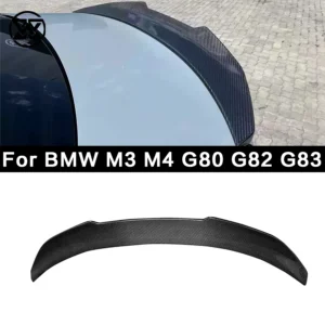 Car Rear Trunk Lid Lip Spoiler Tail Wing For BMW M3 G80 M4 G82 G83 2021+Carbon Fiber Rear Lip Diffuser Spoiler Splitter Body Kit