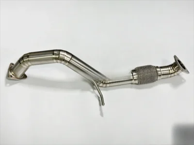 SpeedWinner High Performance Titanium Exhaust Front Pipe Mid Pipe Downpipes for Hondas Civic Type-R FL5 FK8 - Image 4