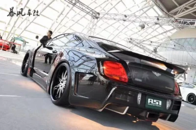 suitable for Bentley Continental GT Carbon Fiber Body Kit Front and Rear Bumper Spoiler Fender Wide-body - immagine 3