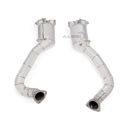 Used for Porsche 718 GTS 4.0 2018-2023 downpipe exhaust pipe heat shield automotive performance tuning components - immagine 4