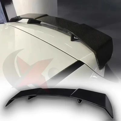 For 13-18 Mercedes Benz W176 A-class A180 A200 A260 A45 modified tail carbon fiber top wing Trunk spoiler diffuser body kit - immagine 5