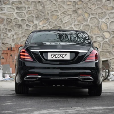 Car Styling Bodykit Assembly For Benz S-Class W221 bodykit 2006-2012 Upgrade Modified To NEW Benz W222 2018 Styling bodykit - immagine 3