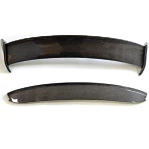 Carwoman Genuine Carbon Fiber Material Dry Rear Spoiler Wings Diffuser For Mini Cooper R56 Cooper S JCW Only