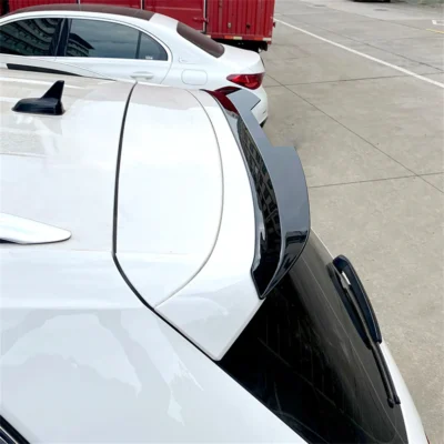Tiguan MK2 TDI R R-Line 2017-2023 Tuning Car Rear Roof Spoiler Wings For Volkswagen Rear Trunk Splitter Diffuser Glossy Body Kit - immagine 3