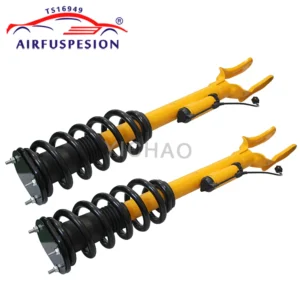 2PCS Front Left + Right Spring Shock Absorber Assembly Strut With ADS For Jeep Cherokee SRT Sport 68384344AB