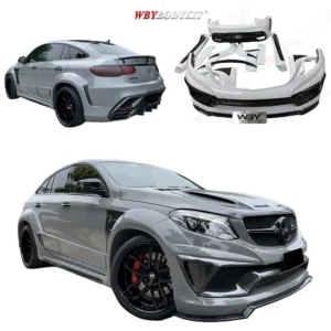 For Upgrade Mercedes-Benz GLE Coupe Body Kits Front Bumper Rear Bumper Side Skirt Front Rear Fenders Spoiler Wing Car Door