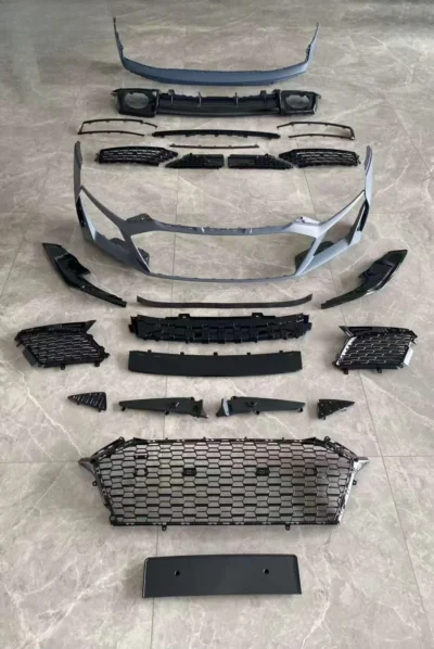 Wholesale Car Bumpers For2016+ R8 to 2020+ R8 Front Car Bumpers Grill Diffuser Tips Bodykit - immagine 2