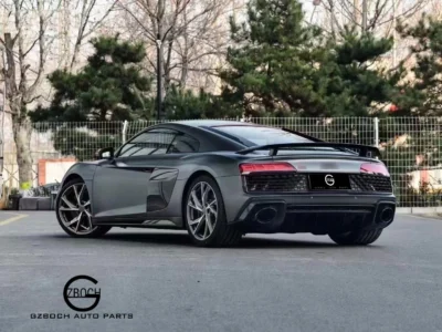 Wholesale Car Bumpers For2016+ R8 to 2020+ R8 Front Car Bumpers Grill Diffuser Tips Bodykit - immagine 5