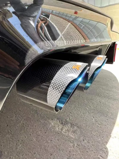 XDS Accessories Flagship Factory Sales Exhaust Tip For M5 F90 F10 F30 M3 Carbon Fiber High Quality For Decoration Car Muffle - immagine 6