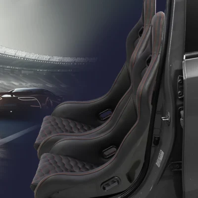 Jia Beir JBR9017 New Design Universal Glass Fiber Back Bucket Racing Car Seat - immagine 4