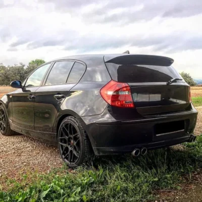 For BMW 1 Series E81 E87 120i 118i 2005-2011 Car Spoiler Wing Roof Diffuser Accessories Rear Trunk Spoiler Body Kits Tuning - immagine 3