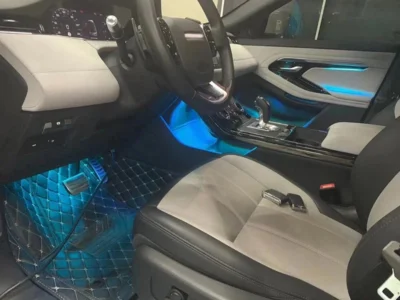 Atmosphere Lamp Suitable for Range Rover Evoque 2018-2020 10 Colors Inter Door Ambient Light Car LCD Panel Screen Control - immagine 5