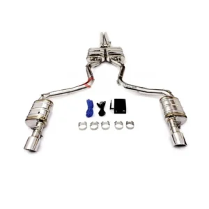 Flexible Exhaust Pipe For LAND ROVER Discovery Car Exhaust Catback With Quad Double Tip