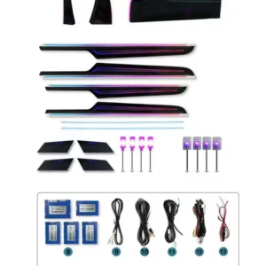 For Car Lighting System 64 Colors Interior Atmosphere Light Ambient Light For Porsche Macan 2014-2025
