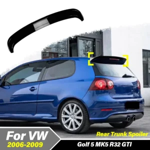 For Volkswagen Golf 5 MK5 R32 GTI 2006 2007 2008 2009 Car Tailgate Top Wing Spoiler Rear Part Diffuser Decorative Accessories