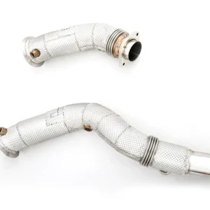 Exhaust Downpipe For Bmw F80 M3 M4 F82 3.0T Custom Downpipe With Heatshield Exhaust System For BMW F80 M3 F82 M4 S55