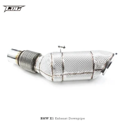 Exhaust Downpipe For BMW X1 N20 2.0T 2010-2017 High Flow Catted Downpipe With Catalyst 304 Stainless Steel Exhaust Pipe - Image 2