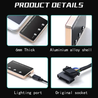 LCD Electronic Throttle Controller Sprint Booster Chip Tuning 10 Drive Modes Racing for Mercedes-Benz C Class W204 2007-2015 - immagine 6