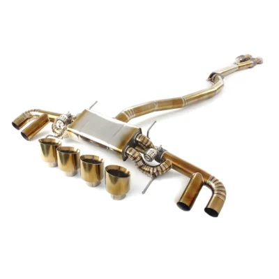 Titanium Exhaust for Nissan GTR R35 3.8T V6 Y-Pipe & Muffler Catback Valved Exhaust Car Accessories - immagine 3