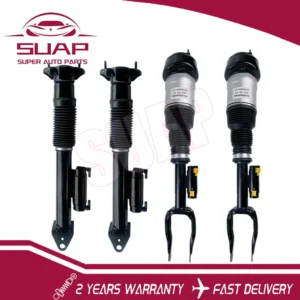 4X Front Rear Shock Struts For Mercedes C292 GLE350 450 GLE500 550 GLE63 4Matic A2923200600 A2923201100 A2923201600
