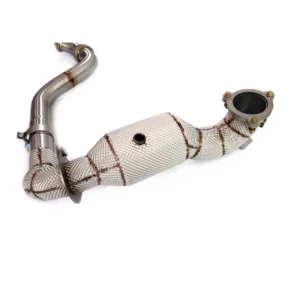 Stainless Steel Exhaust System Downpipe for Mercedes benz CLA250 2016 2.0T with High Quality Auto Turning Pipe Parts
