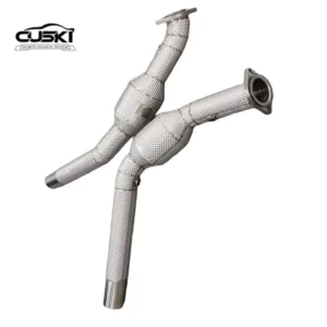 High Flow Exhaust Downpipe For Chevrolet Camaro 3.6 2010-2017 quality Stainless Steel Exhaust Modification Accessories car Exhau