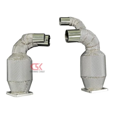 High Performance for Porsche 991.2 Carrera/Carrera S/Carrera4S ManCar Exhaust Pipe Downpipe Factory Direct Stainless Steel 304 - immagine 5