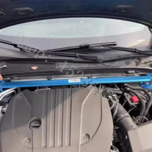 for Volvo V60 2018-2023 Engine hood anti roll stability and fixed top bar aluminum alloy balance bar front link