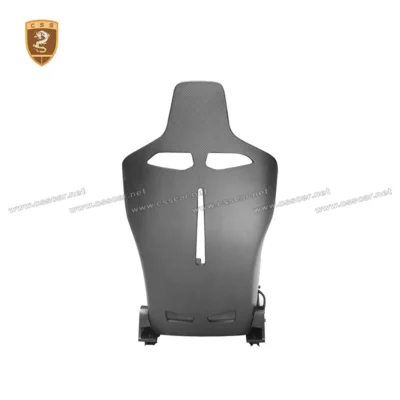 A Pair Car Racing Seat For McLaren MSO Style Universal Dry Carbon Fiber Customizable Colors Seat Back Cover Seat Replacement Kit - immagine 4