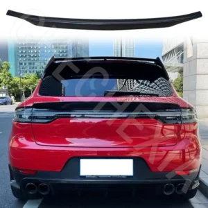 For 14-23 Porsche Macan Spoiler Car Trunk Lid Decorative Cover High-Quality Carbon Fiber Material Diffuser Body Kit Rear Wing