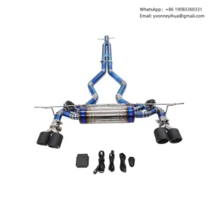 ING Titanium Alloy Exhaust System Performance Catback For Land Rover Defender 110 P400 3.0T Muffler With Valve Car Accessories