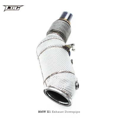 Exhaust Downpipe For BMW X1 N20 2.0T 2010-2017 High Flow Catted Downpipe With Catalyst 304 Stainless Steel Exhaust Pipe - Image 4