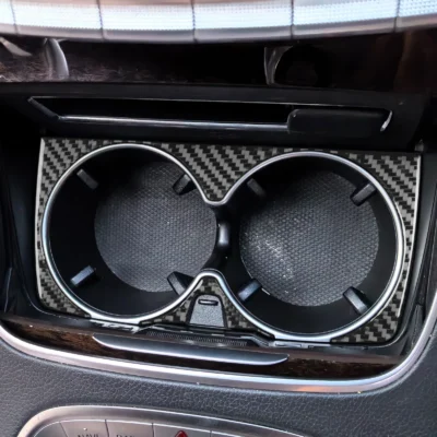 For Mercedes Benz Maybach S-Class 2013-2020 Modified Carbon Fiber Car Steering Wheel Gear Interior Full Set Decorative Sticker - immagine 5