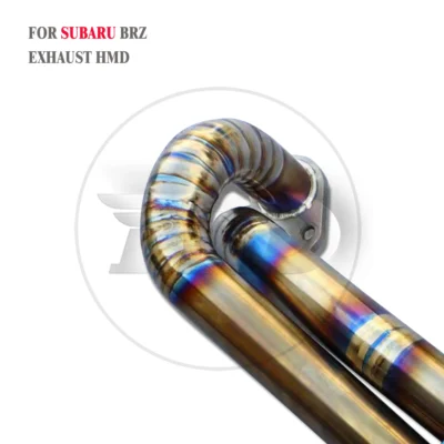 HMD Titanium Exhaust System High Flow Performance Headers for Subaru BRZ Catless Manifold - immagine 6