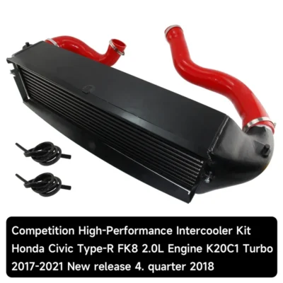 High-Performance Competition Intercooler Kit For Honda Civic Type R FK8 2.0L Engine K20C1 Turbo 2017+