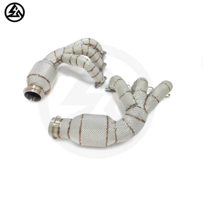 Exhaust Pipes Manifolds for Porsche 911 991.1 GT3 3.8L/GT3 RS 4.0L Sport Cat Headers - immagine 3