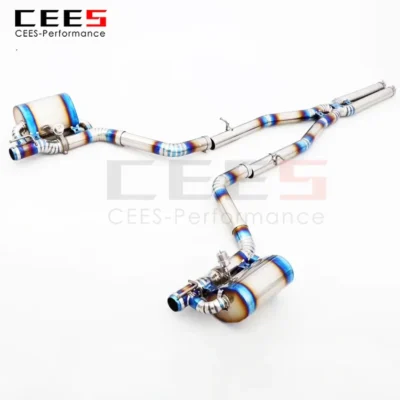 CEES Exhaust System For Dodge Challenger SRT Performance Tuning Catback Valve Muffler Auto Modification Car Accessories - immagine 3