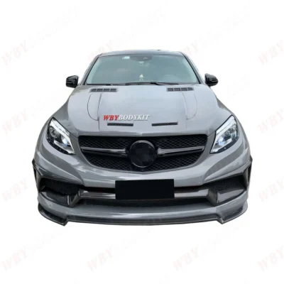 For Upgrade Mercedes-Benz GLE Coupe Body Kits Front Bumper Rear Bumper Side Skirt Front Rear Fenders Spoiler Wing Car Door - immagine 2